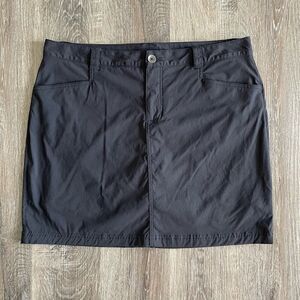Eddie Bauer Women’s Black Skort - Size: 12